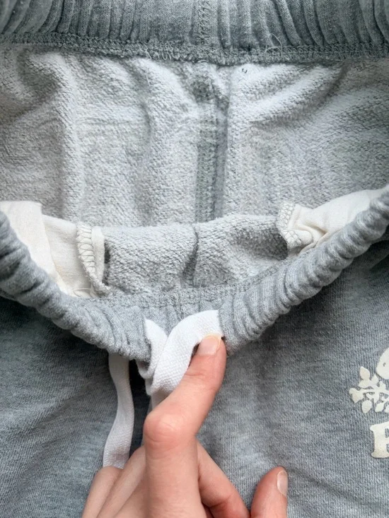 Roots Athletic Boyfriend Sweatpants Gray Gender Free Womenโs Size 0 / XXS - Picture 6 of 7